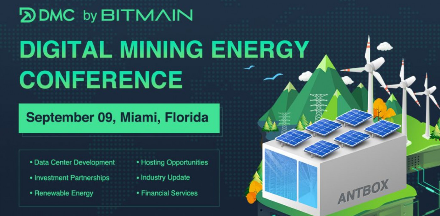 Bitmain проводит конференцию Digital Mining Energy в Северной Америке